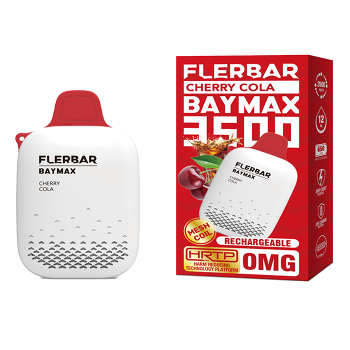 FLERBAR BAYMAX 3500 EINWEG-POD-GERÄT 0MG Nikotin mit den besten neuen Aromen
