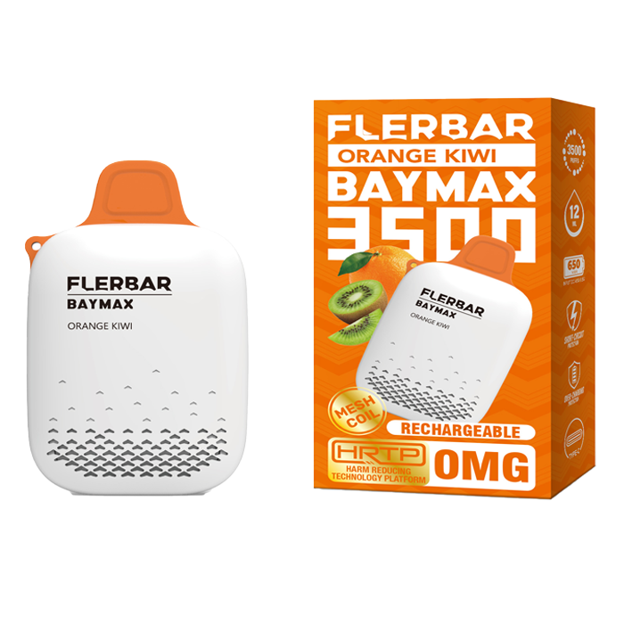 FLERBAR BAYMAX 3500 EINWEG-POD-GERÄT 0MG Nikotin mit den besten neuen Aromen