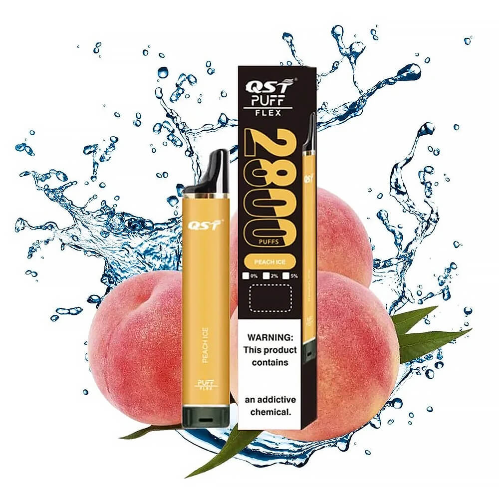 Flex QST 2800 Puff Disposable Vape 8ML  850mAh  25 Flavors In Sales