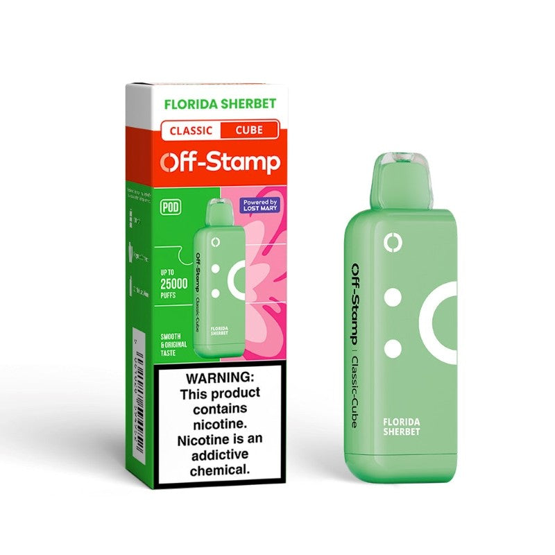 Off-Stamp X Cube Classic Cube 25K Einwegkapsel 18ml 5%