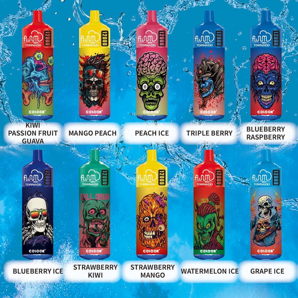 FLUUM BOX 12000 Züge 0% 2% 3% 5% Nikotin Wiederaufladbare Einweg-Vape-Pen-Pods in Großpackungen E-Zigaretten-Großhändler 