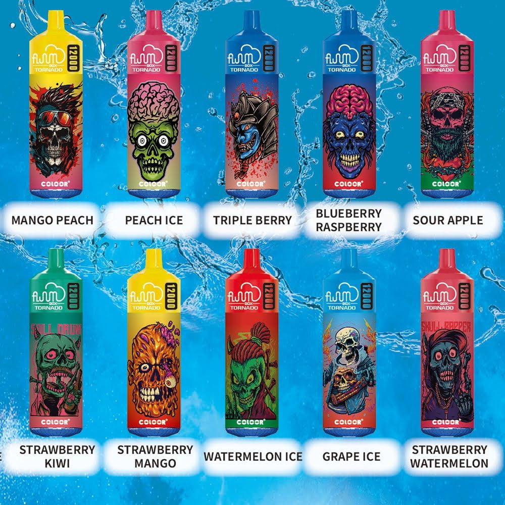 FLUUM BOX 12000 Züge 0% 2% 3% 5% Nikotin Wiederaufladbare Einweg-Vape-Pen-Pods in Großpackungen E-Zigaretten-Großhändler 
