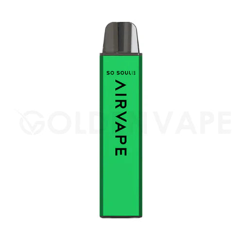 10 Pieces So Soul AIRVAPE Bar 600 Puff Disposable Vape Nic Salt 20mg