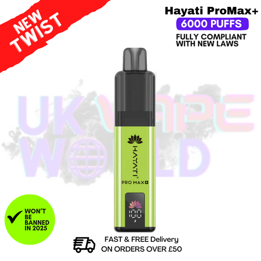 Fresh Mint Hayati Pro Max Plus 6000-Puff-Kit