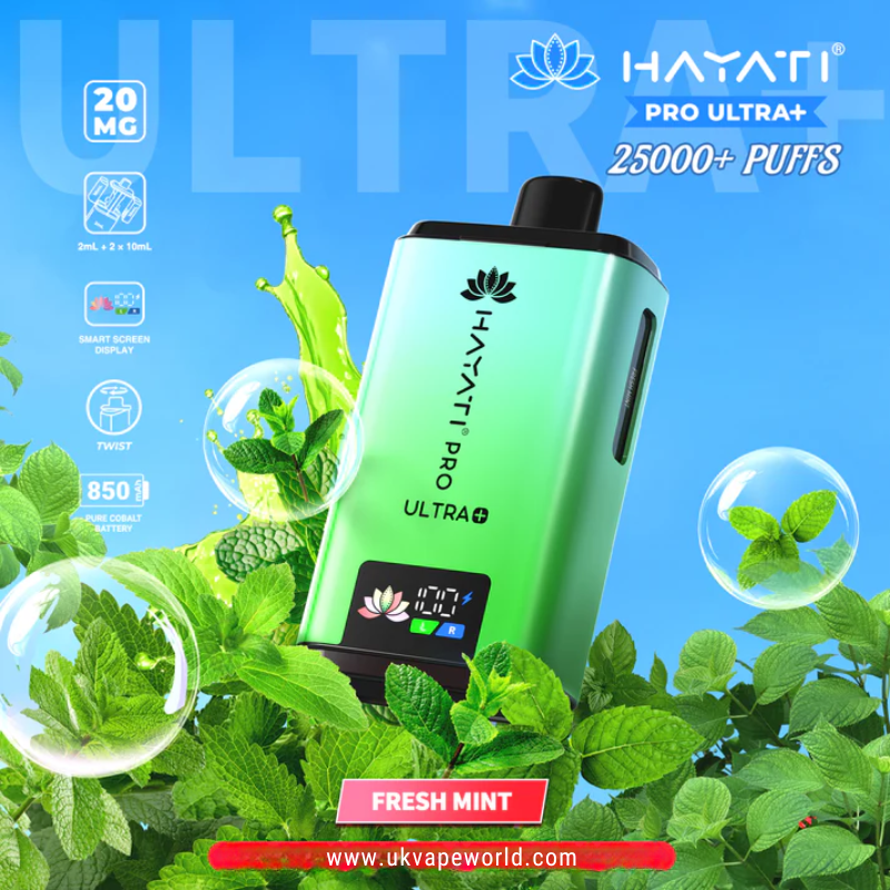 Hayati Pro Ultra Plus 25000 Puff 25K Bar Twist Pod Kit