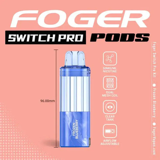Frozen Blueberry - Foger Switch Pro 30K Disposable Pod