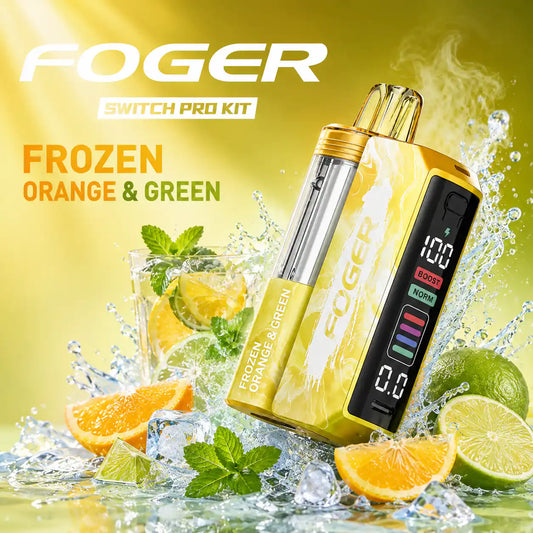 Frozen Orange & Green - Foger Switch Pro 30K Disposable Kit
