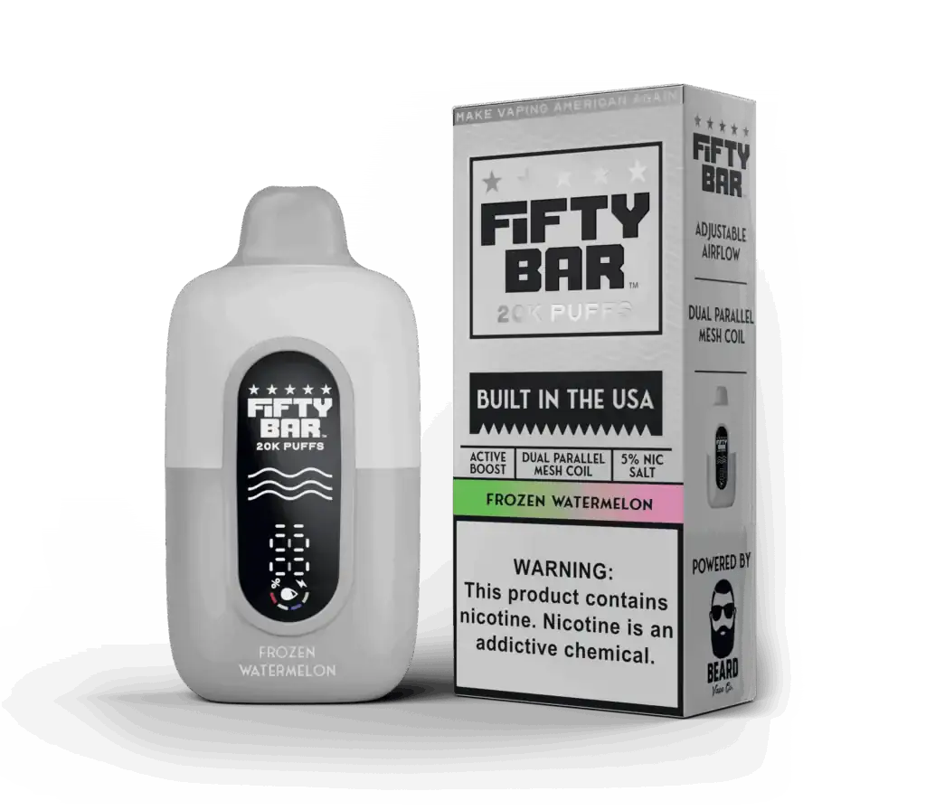 Frozen Watermelon - Fifty Bar 20K Disposable Vape
