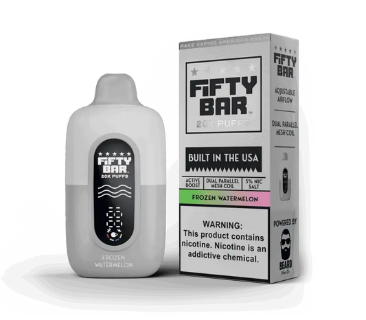 Frozen Watermelon - Fifty Bar 20K Disposable Vape