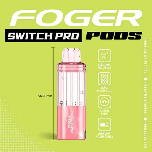 Frozen Watermelon - Foger Switch Pro 30K Disposable Pod