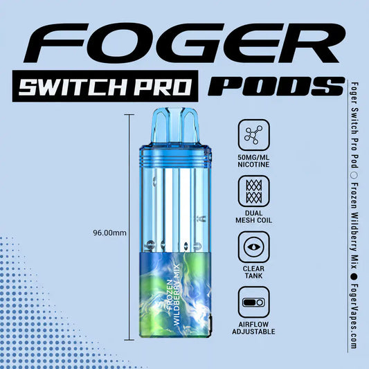Frozen Wildberry Mix - Foger Switch Pro 30K Disposable Pod
