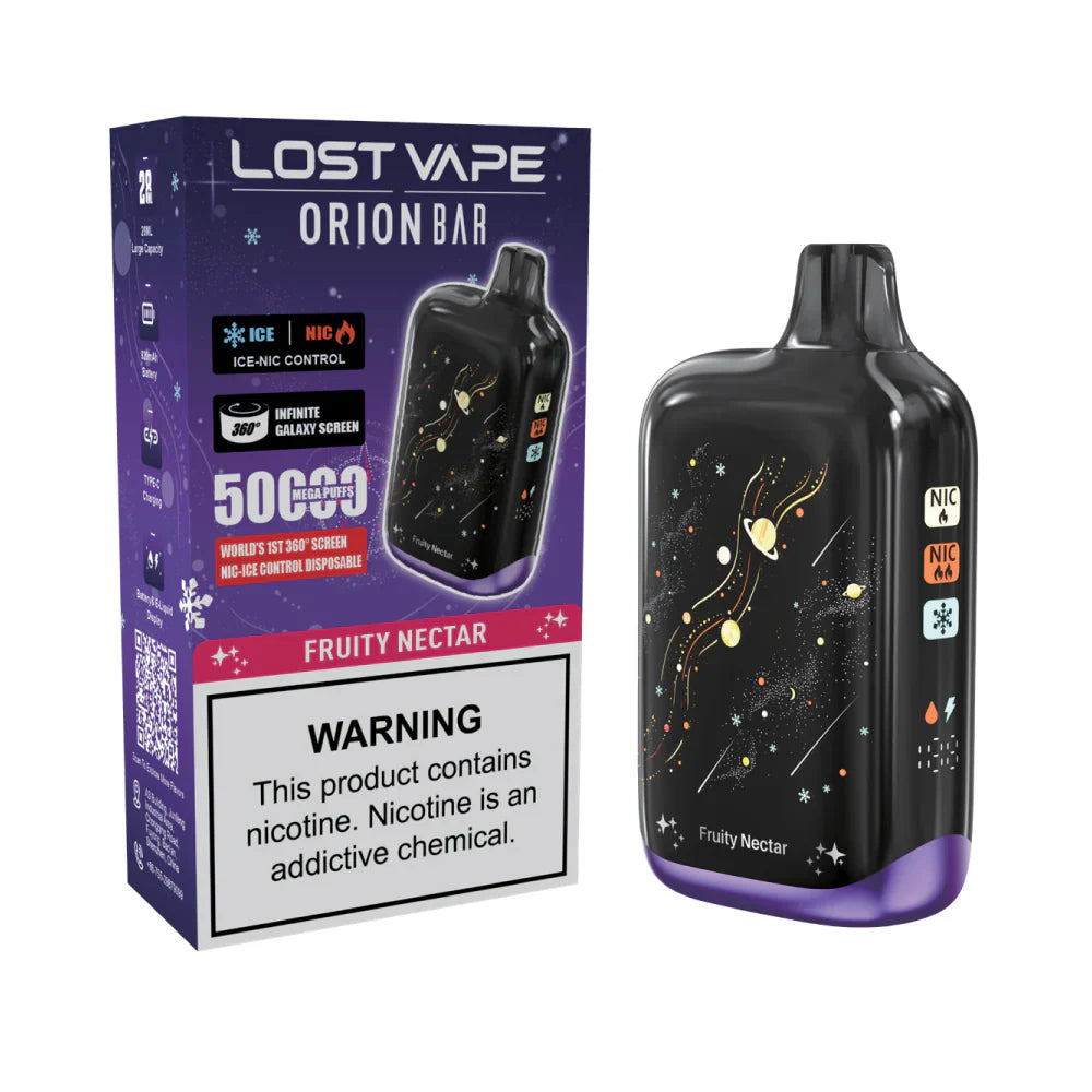 Fruity Nectar Lost Vape Orion Bar 50K Nic & Ice