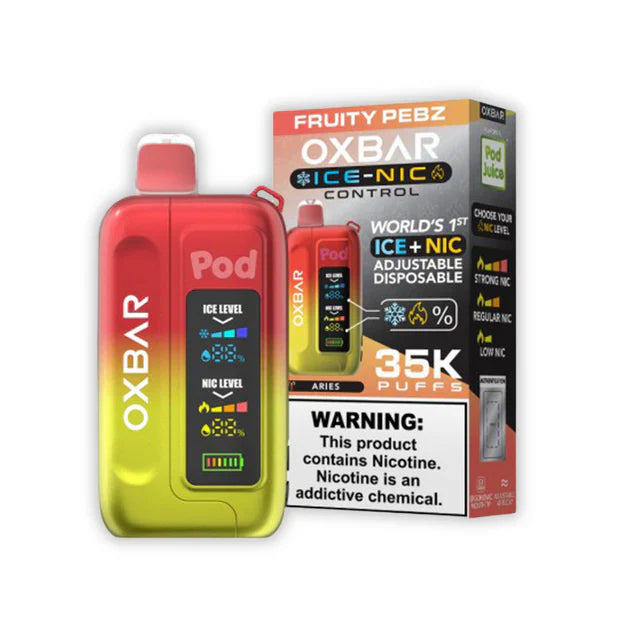 Fruity Pebz Oxbar Ice-Nic Control 35K