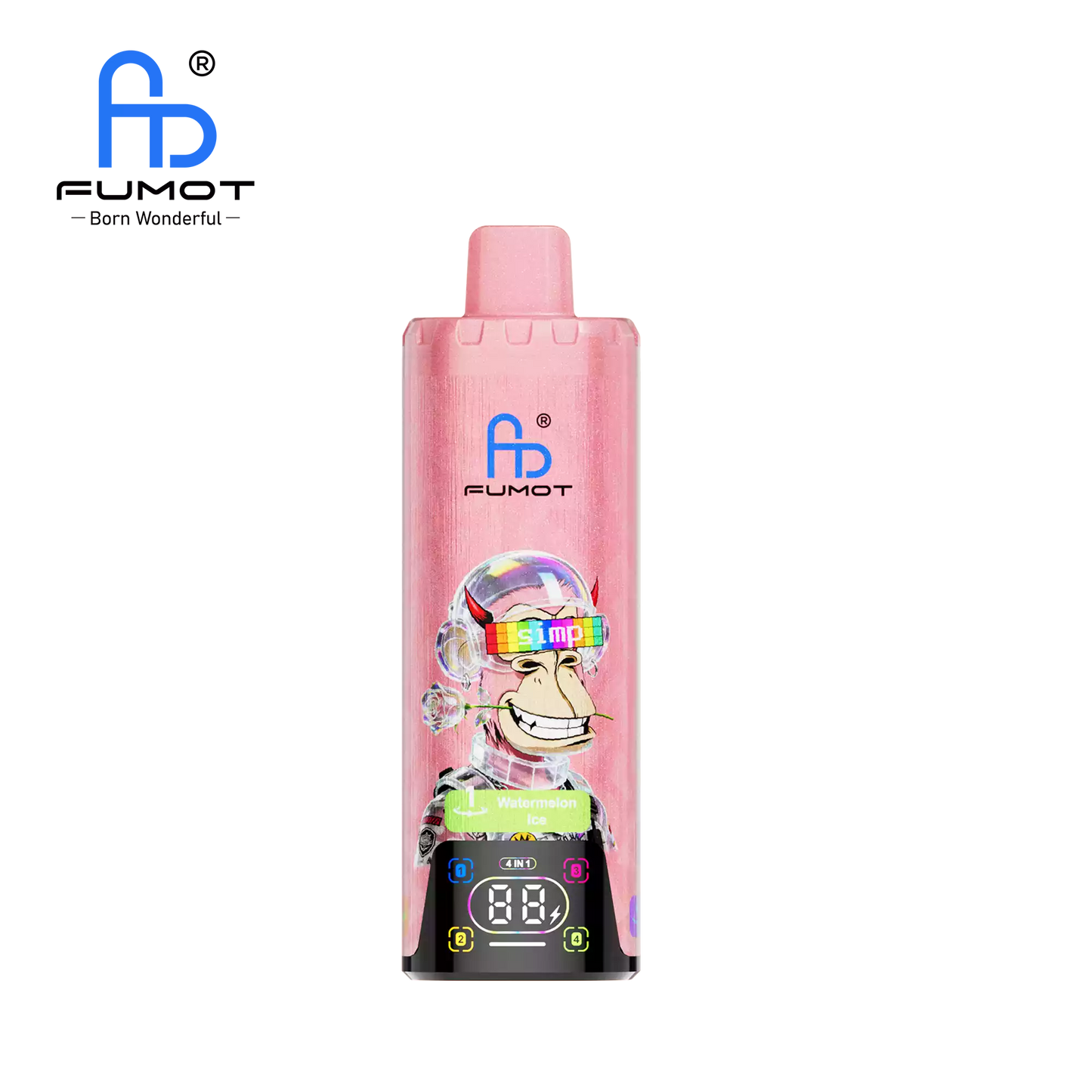 FUMOT ECO 4 In 1 Four Taste 80000 80K Puffs Disposable Vapes Dual Mesh Rechargeable Wholesale Bulk Buy