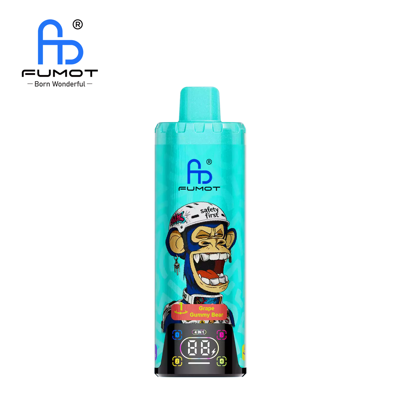 FUMOT ECO 4 In 1 Four Taste 80000 80K Puffs Disposable Vapes Dual Mesh Rechargeable Wholesale Bulk Buy
