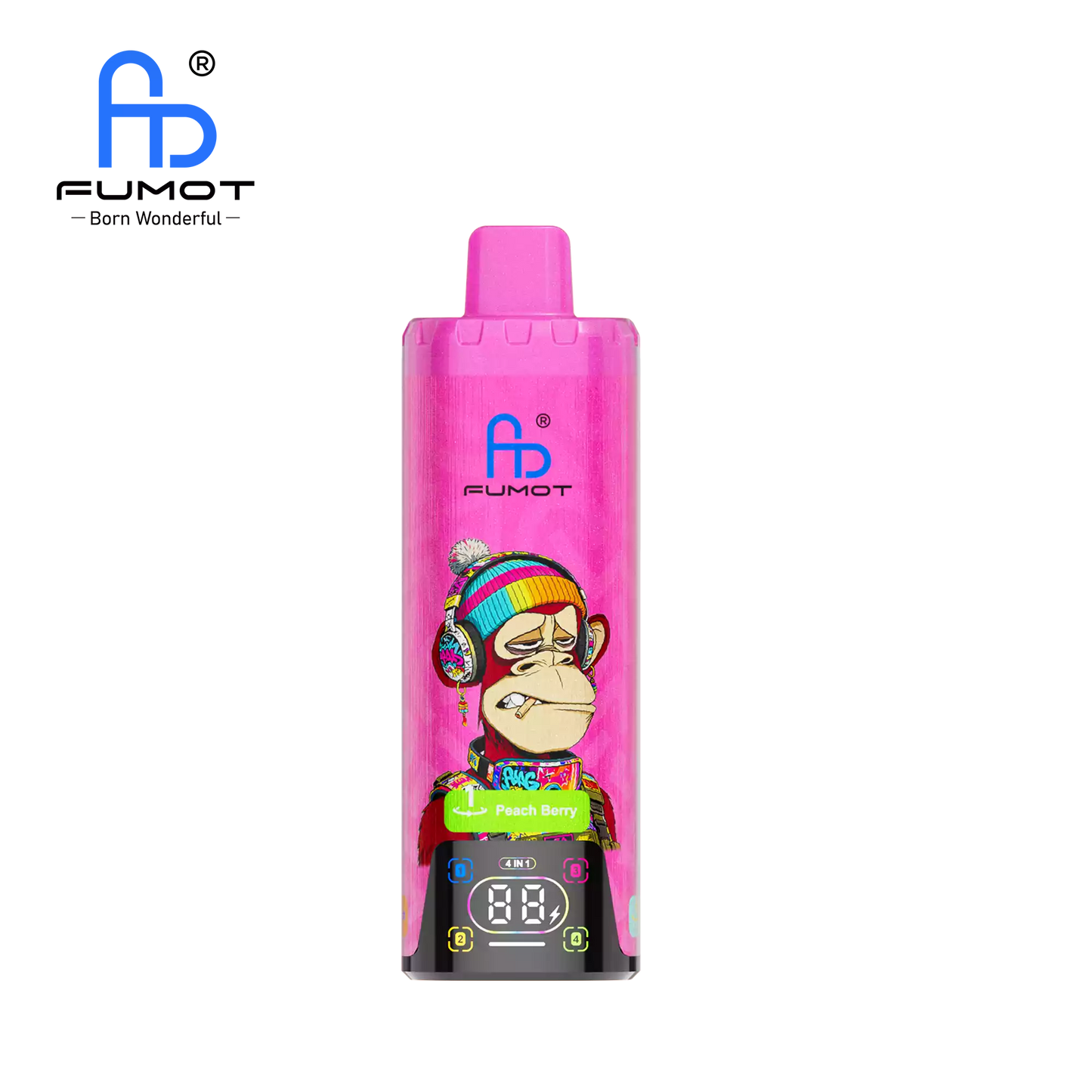 FUMOT ECO 4 In 1 Four Taste 80000 80K Puffs Disposable Vapes Dual Mesh Rechargeable Wholesale Bulk Buy