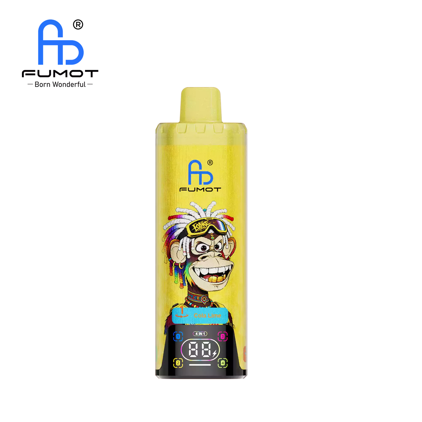 FUMOT ECO 4 In 1 Four Taste 80000 80K Puffs Disposable Vapes Dual Mesh Rechargeable Wholesale Bulk Buy