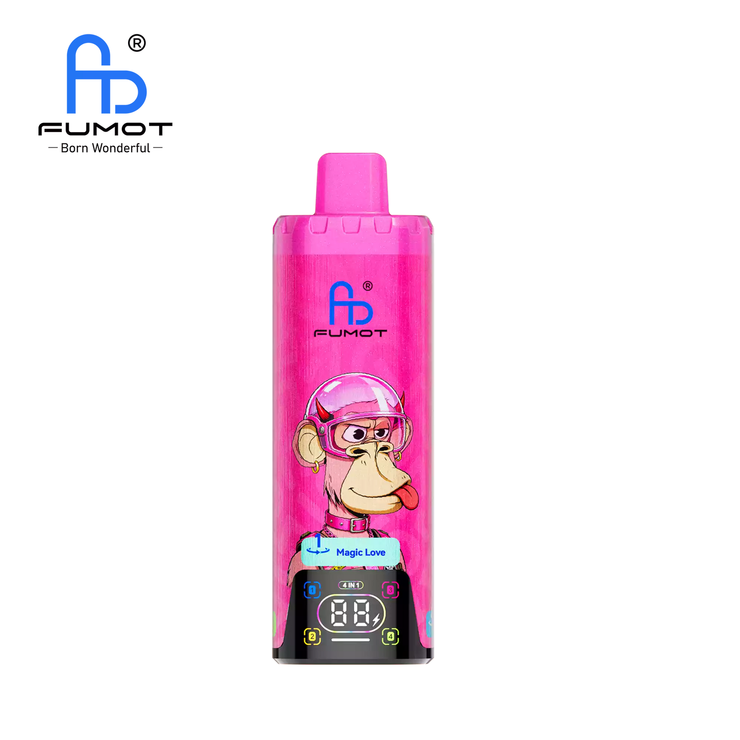 FUMOT ECO 4 In 1 Four Taste 80000 80K Puffs Disposable Vapes Dual Mesh Rechargeable Wholesale Bulk Buy