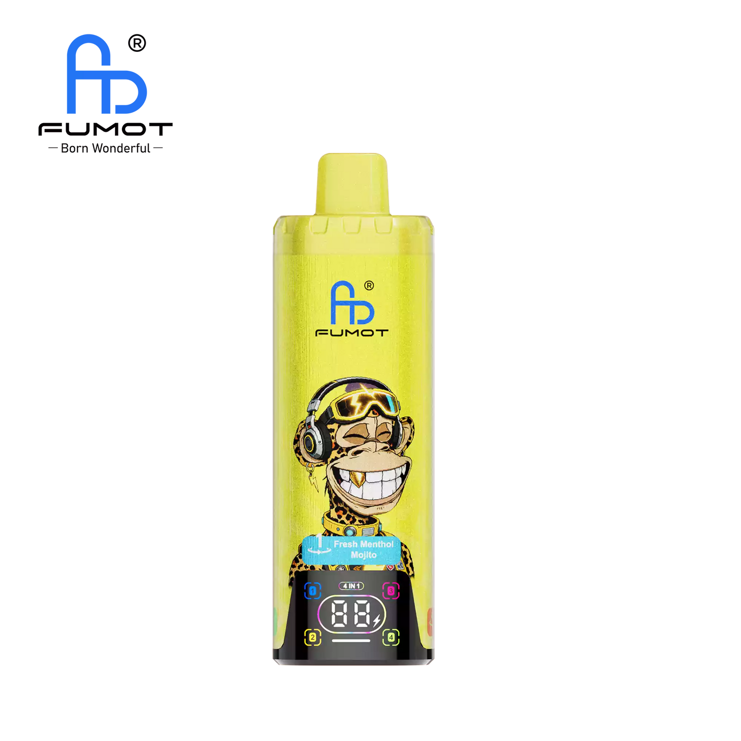 FUMOT ECO 4 In 1 Four Taste 80000 80K Puffs Disposable Vapes Dual Mesh Rechargeable Wholesale Bulk Buy