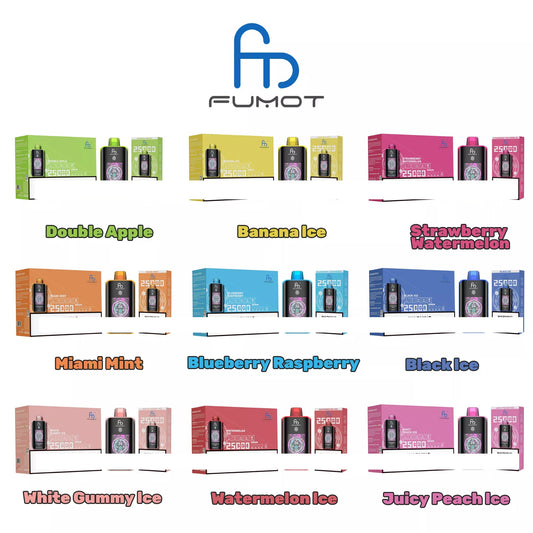 Fumot Tornado 25000 Puffs Disposable Vapes Wholesale