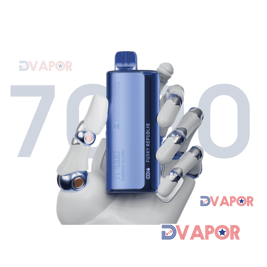 CLEARANCE (Non-Refundable) Funky Republic Ti7000 By EBDESIGN | 7000 puff 17ml Rechargeable Disposable Vape