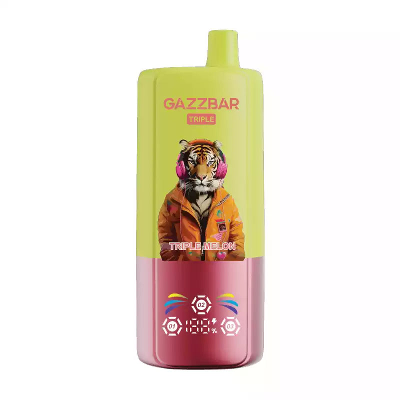 GAZZ BAR Triple 60000 Puffs 3-in-1 Tastes Bulk Buy 60K Rechargeable Disposable Vapes Wholesale
