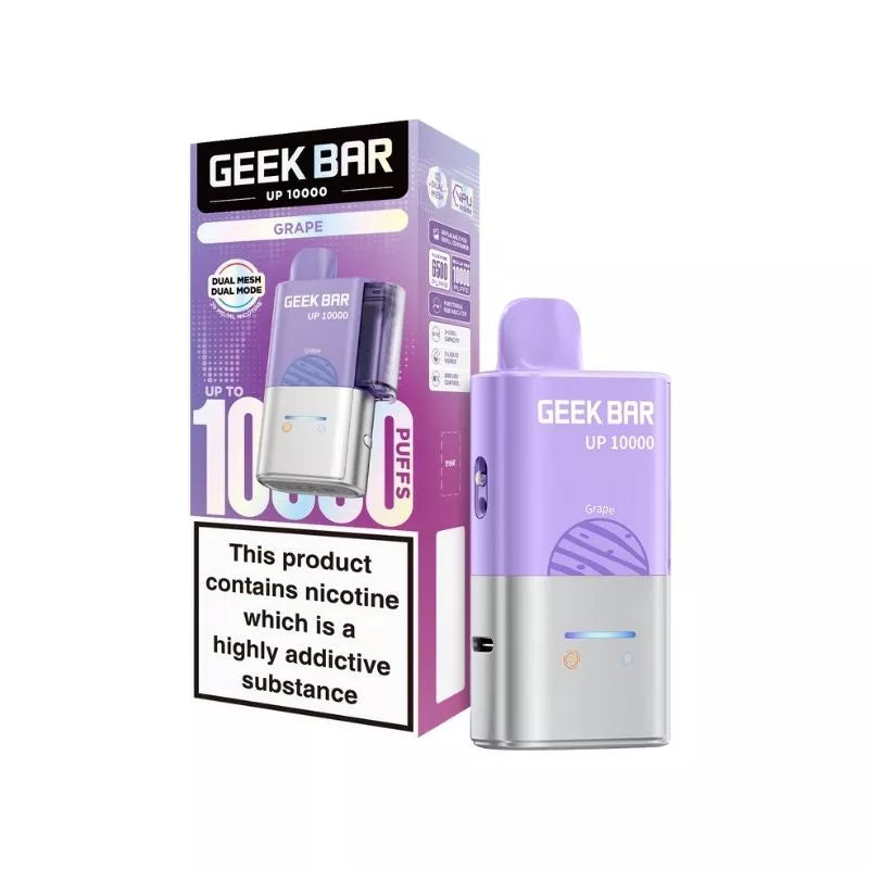 Geek Bar UP 10000 Puff Prefilled & Reusable Pod Kit