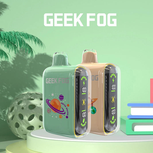 Geek Fog Pulse 10000 Puffs Regular 20000 Puffs LED Screen Wholesale Disposable Vape Pen Electronic Cigarette Dual Mesh Coil Rechargeable Battery