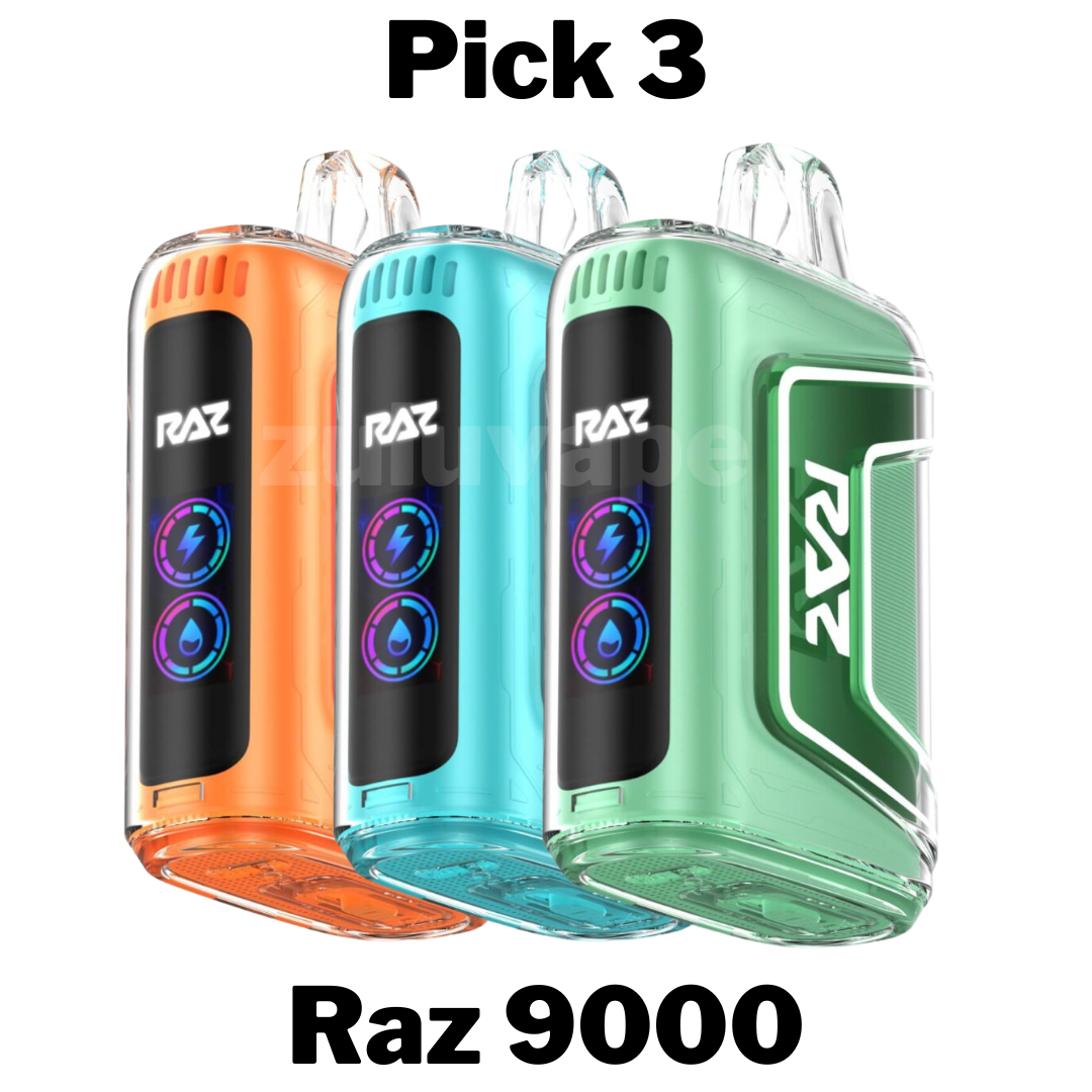 GeekVape Raz TN9000 Disposable Vape Pick 3