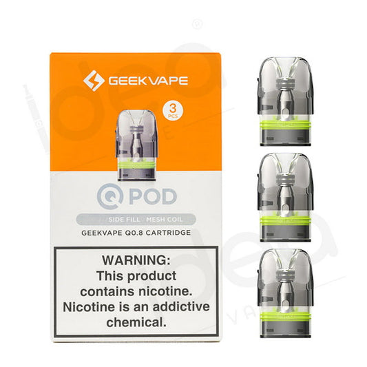 Geekvape Q Ersatzpods, seitlich befüllbar, 3er-Pack