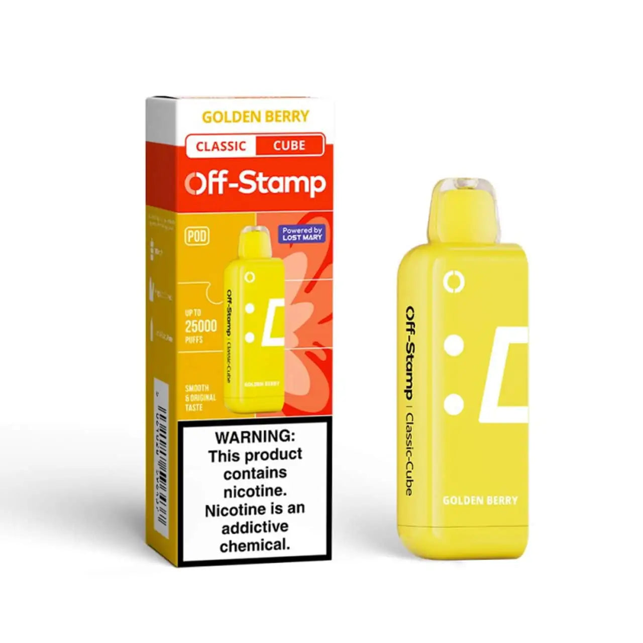 Golden Berry - Off-Stamp Classic Cube 25K Disposable Pod
