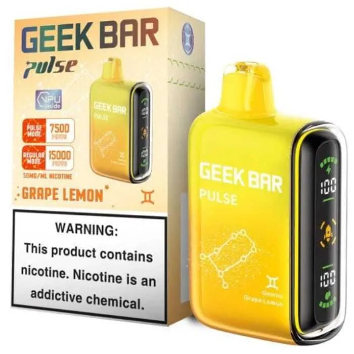 Geek Bar Pulse Flavors