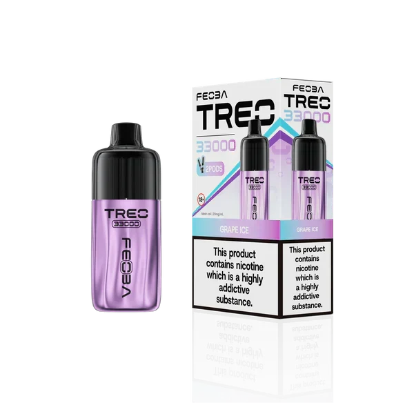 Feoba Treo 33k Prefilled Pod Vape Kit - Box of 5