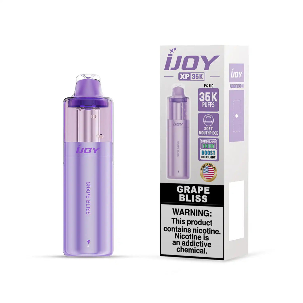 Grape Bliss - iJOY XP35000 Disposable Vape
