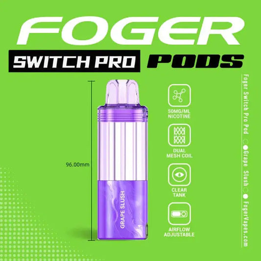 Grape Slush - Foger Switch Pro 30K Disposable Pod