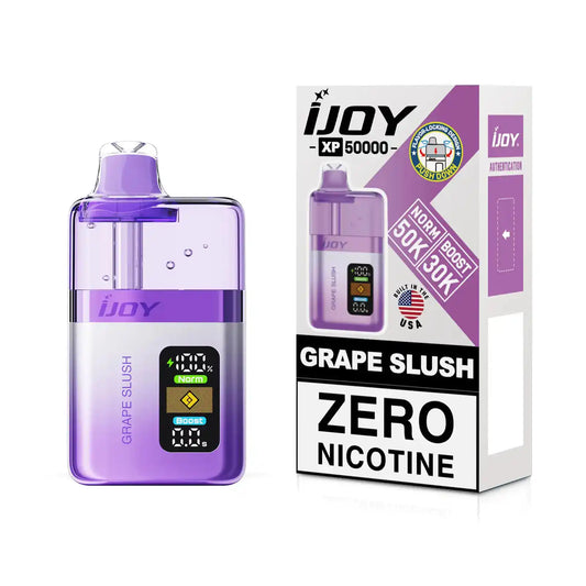 Grape Slush - iJoy XP50000 Zero Nicotine Disposable Vape