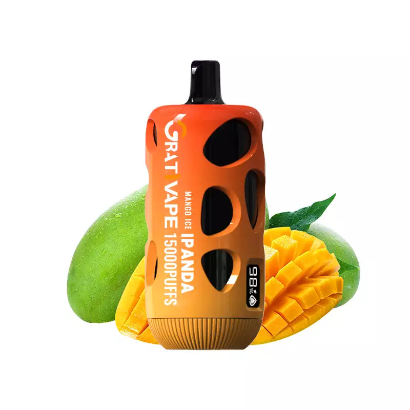 Grativape iPanda 15000 Puffs Digital Screen Bulk Buy Rechargeable Disposable Vapes Wholesale