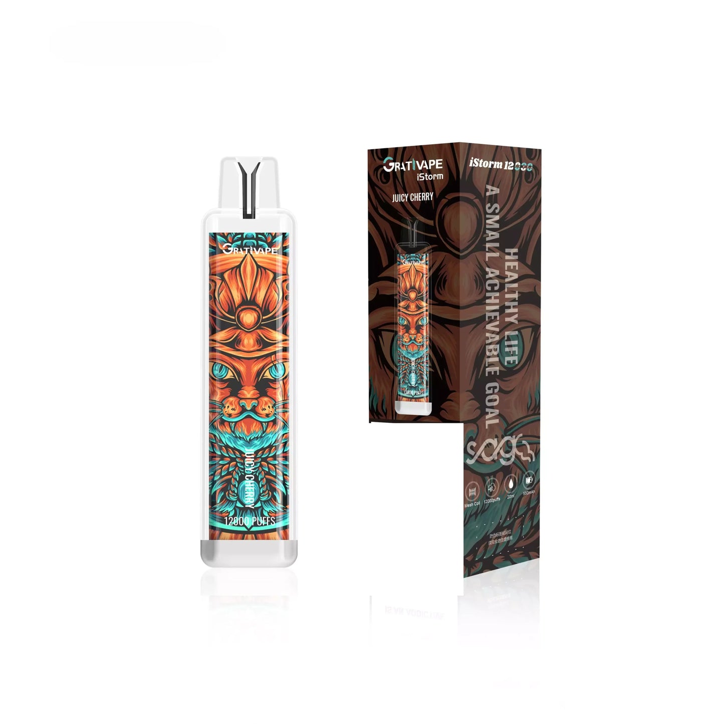 Grativape iStorm 12000 Puffs Bulk Buy Rechargeable Disposable Vapes Wholesale