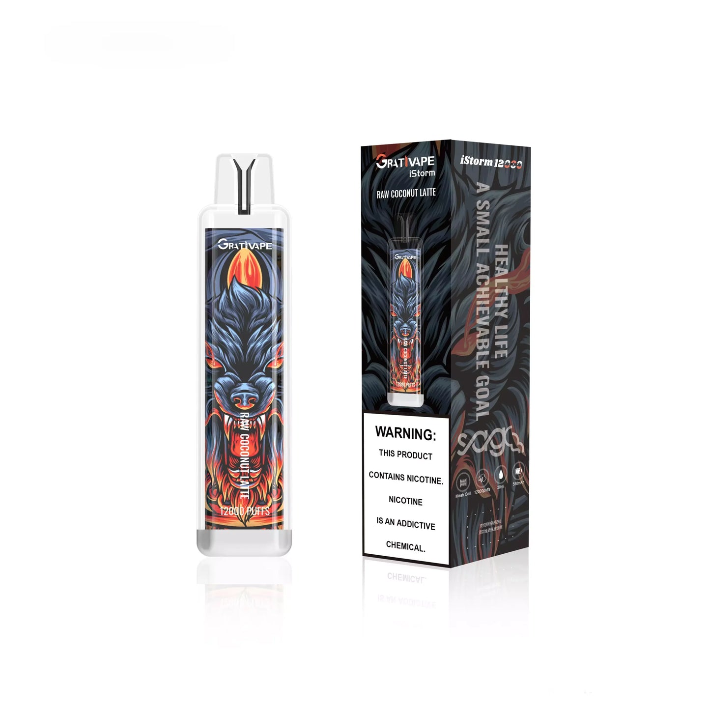 Grativape iStorm 12000 Puffs Bulk Buy Rechargeable Disposable Vapes Wholesale