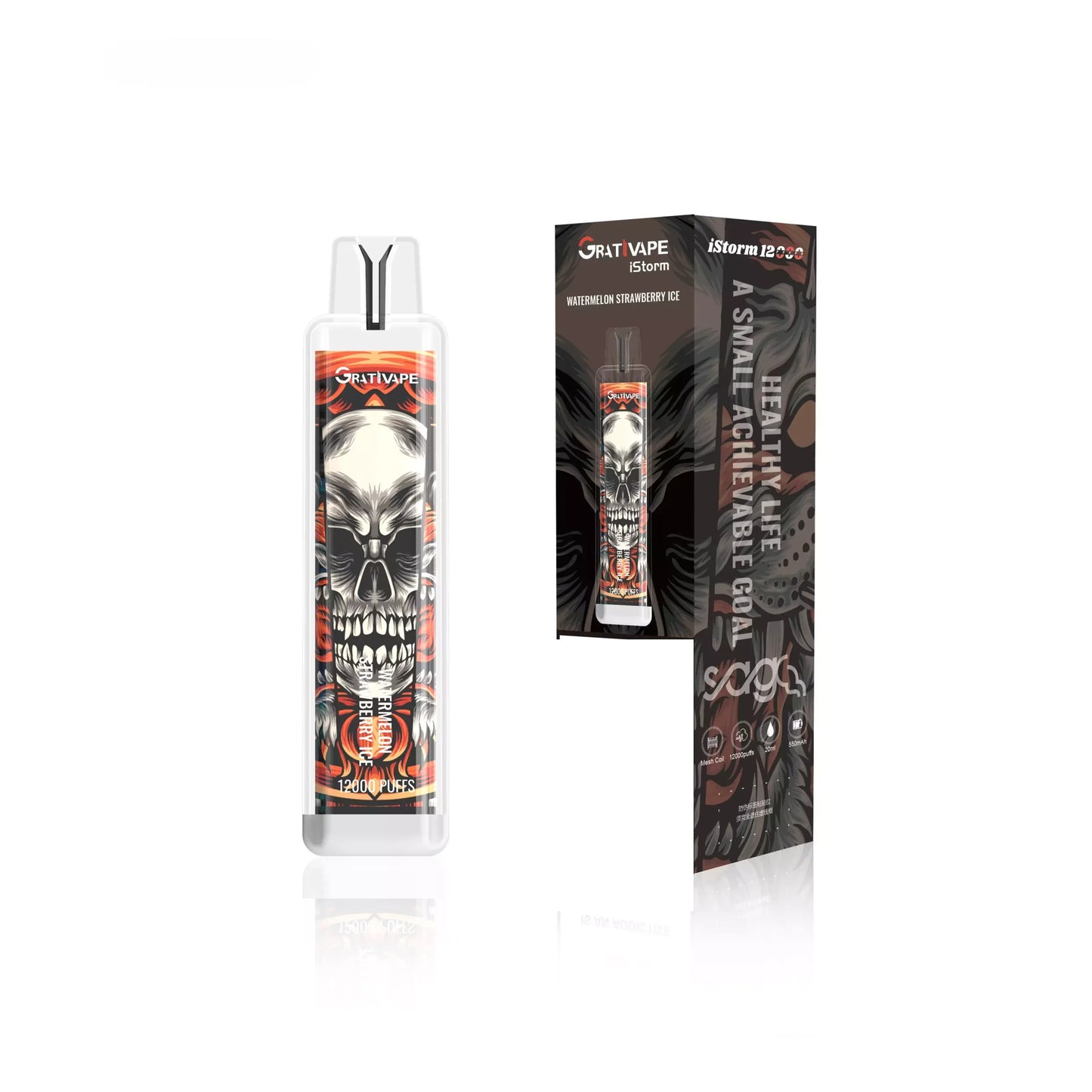 Grativape iStorm 12000 Puffs Bulk Buy Rechargeable Disposable Vapes Wholesale
