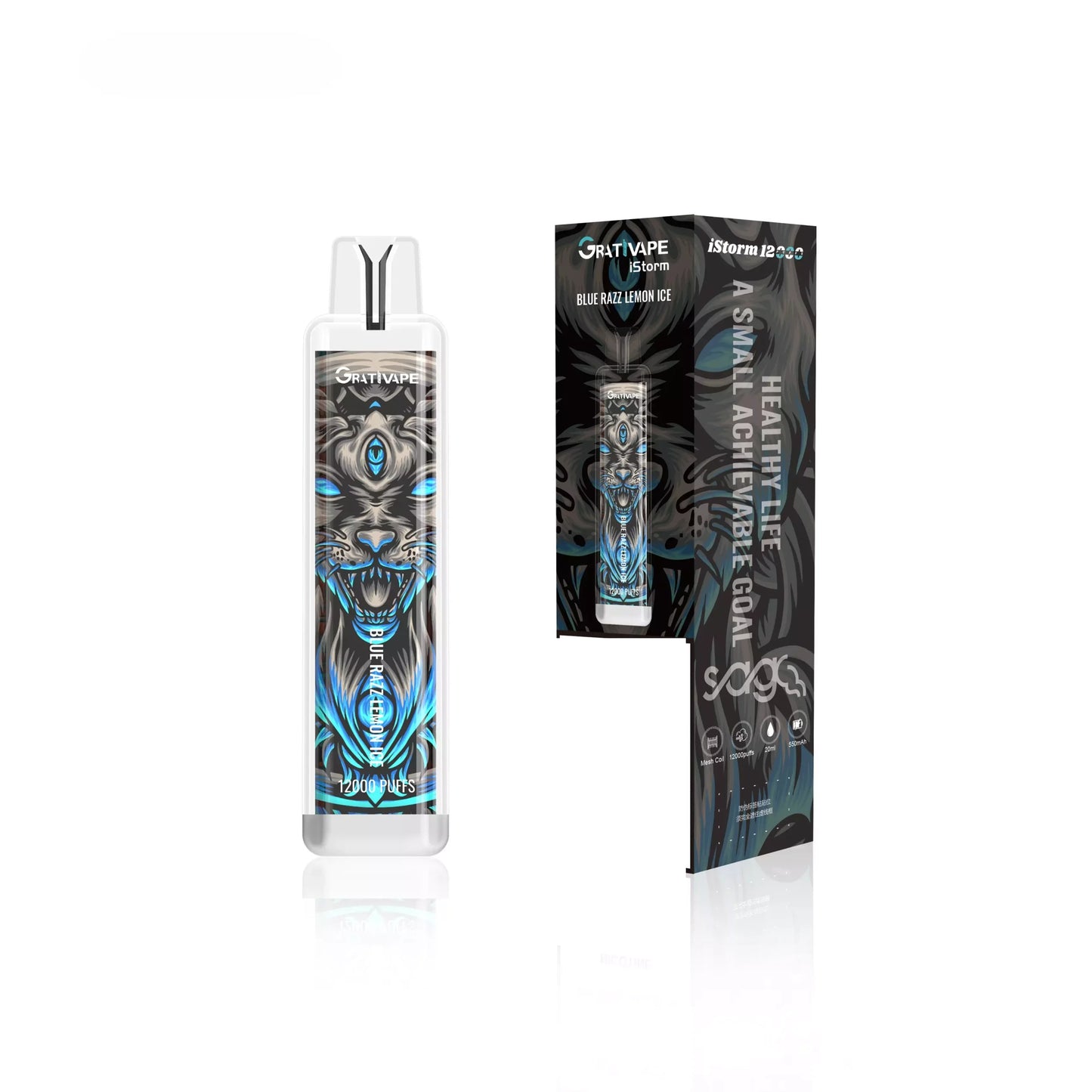 Grativape iStorm 12000 Puffs Bulk Buy Rechargeable Disposable Vapes Wholesale