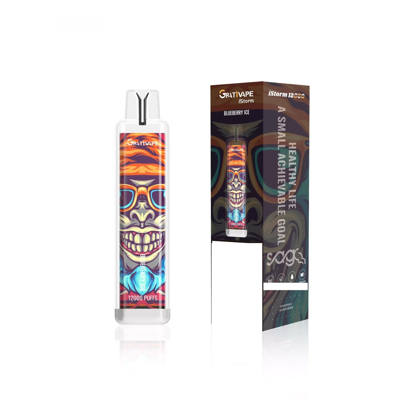 Grativape iStorm 12000 Puffs Bulk Buy Rechargeable Disposable Vapes Wholesale