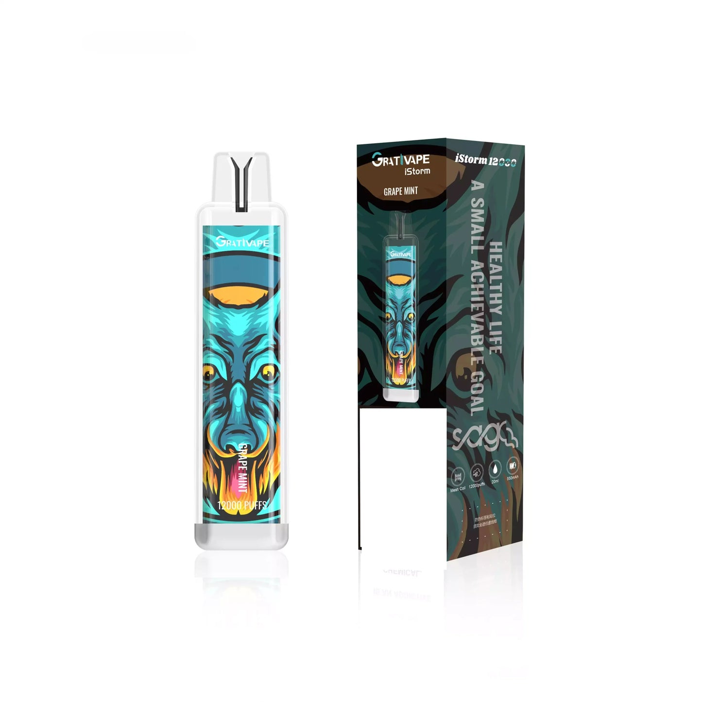Grativape iStorm 12000 Puffs Bulk Buy Rechargeable Disposable Vapes Wholesale