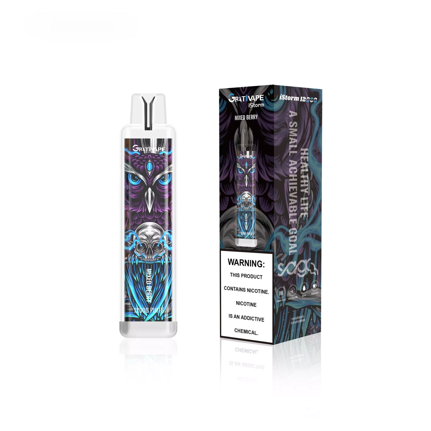 Grativape iStorm 12000 Puffs Bulk Buy Rechargeable Disposable Vapes Wholesale