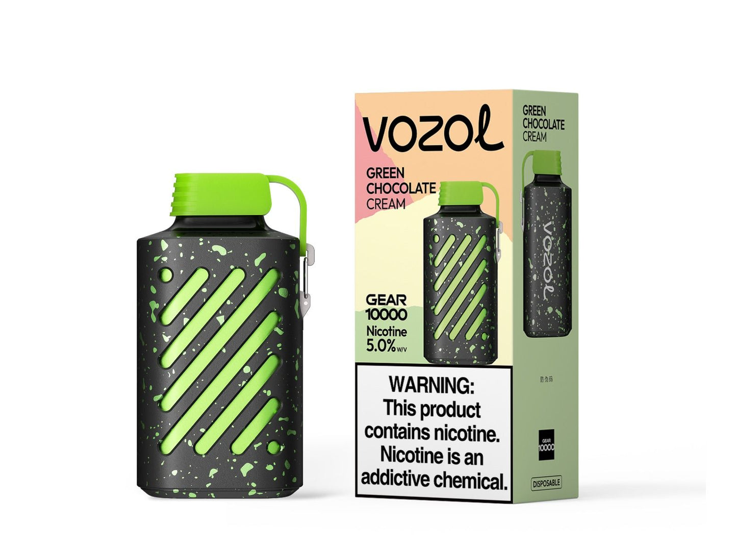 Green Chocolate Cream Vozol Gear 10000