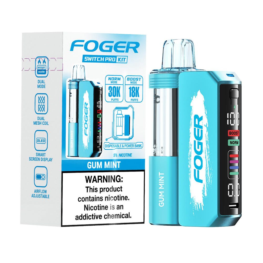 Gum Mint Foger Switch Pro 30K Kit