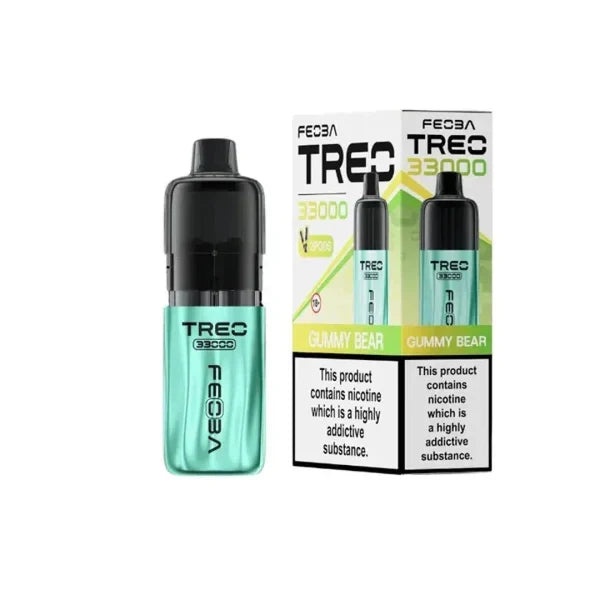 Feoba Treo 33k Prefilled Pod Vape Kit - Box of 5