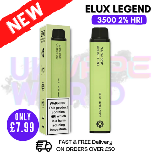 Elux Legend 3500 Puff Gummibärchen 2 HRI