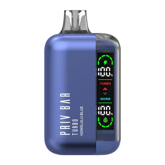 Honolulu Blue Priv Bar Turbo 15000