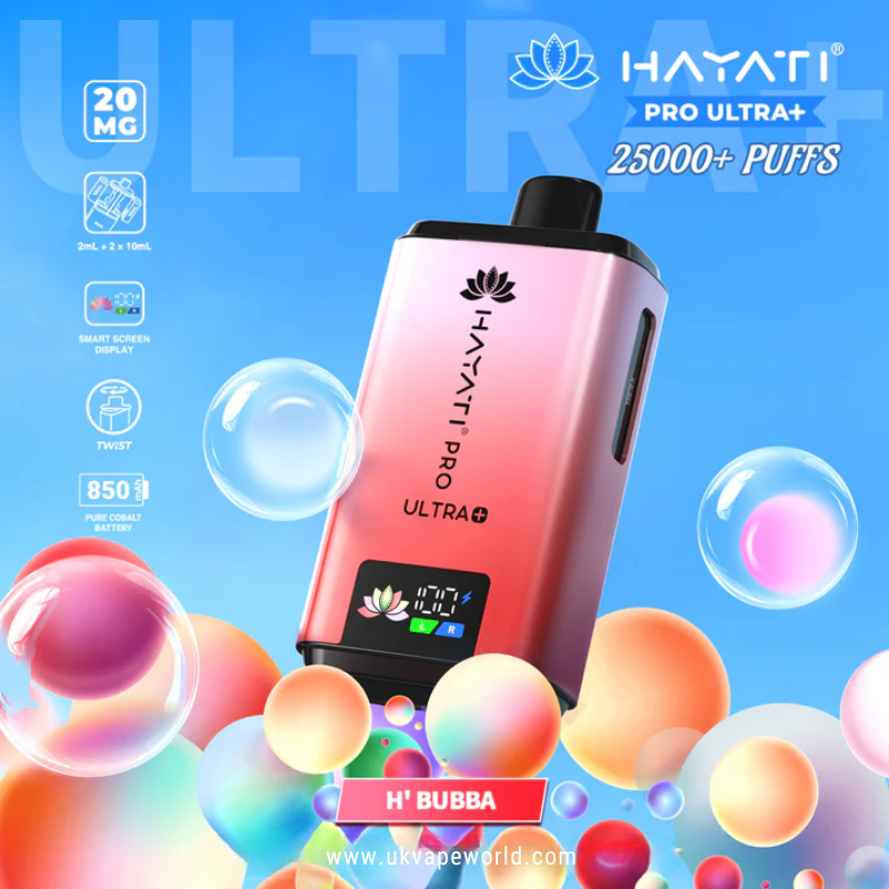 Hayati Pro Ultra Plus 25000 Puff 25K Bar Twist Pod Kit